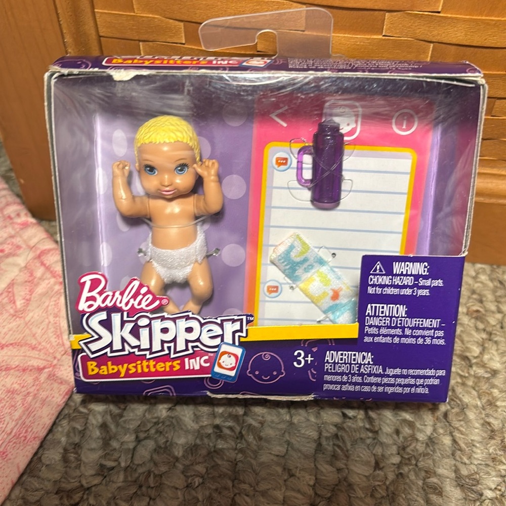 2017 Barbie Skipper Babysitters Inc Blonde Doll by Mattel